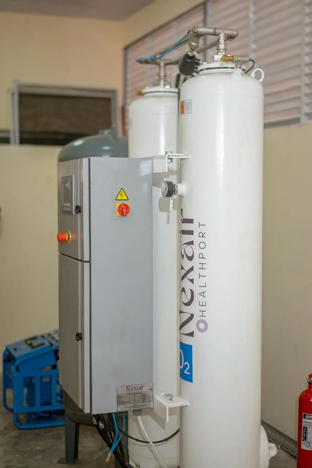 HealthPort's on-site Nexair oxygen plant